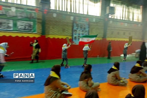 برگزاری مانور یاوران انقلاب در کهریزک