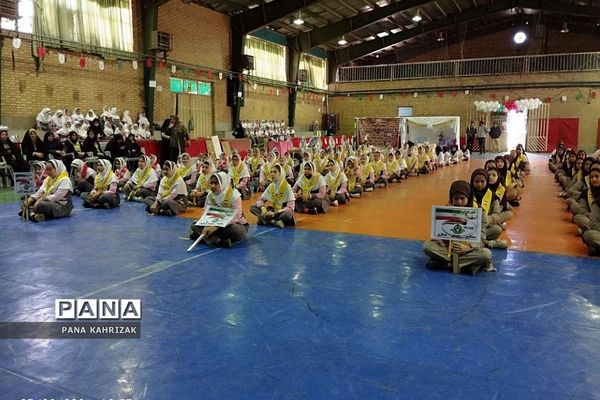 برگزاری مانور یاوران انقلاب در کهریزک