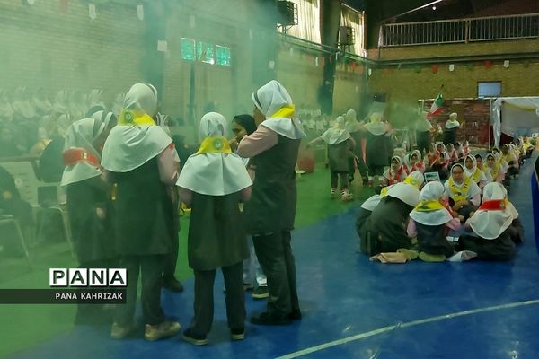 برگزاری مانور یاوران انقلاب در کهریزک