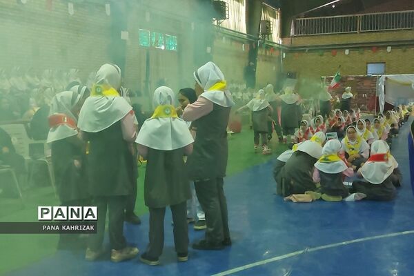 برگزاری مانور یاوران انقلاب در کهریزک