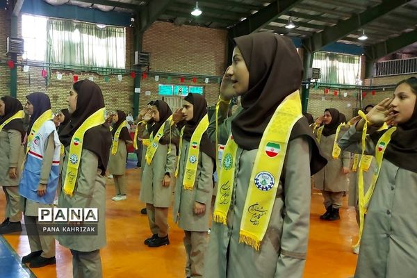 برگزاری مانور یاوران انقلاب در کهریزک