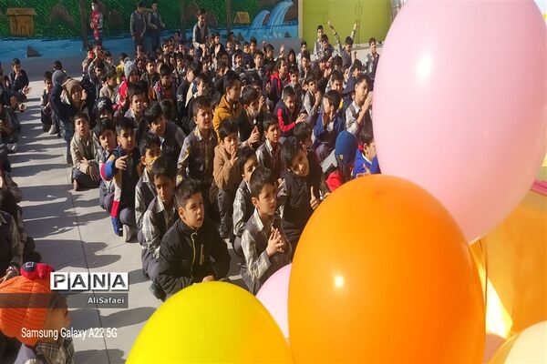 جشن مبعث در مدرسه پویندگان فرهنگ خلیل‌آباد