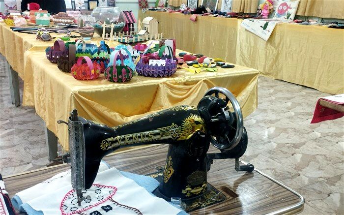 برپایی نمایشگاه «امید فردا» در دبیرستان دخترانه سعدی کاشان/ فیلم