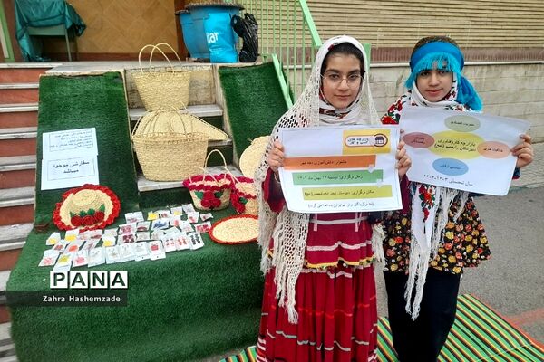 بازارچه کار و فناوری در دبیرستان ولیعصر (عج) ناحیه یک شهرری