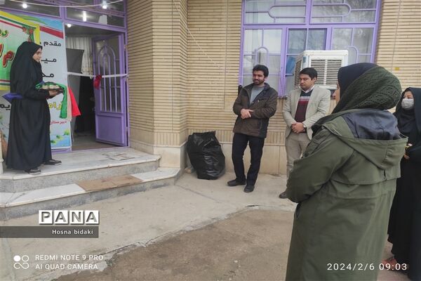 افتتاحیه مدرسه انقلاب دبیرستان نمونه دولتی نجابت