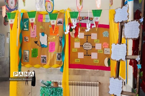 بازدید از نمایشگاه مدرسه انقلاب  شهرستان مانه و سملقان