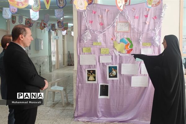 بازدید از نمایشگاه مدرسه انقلاب  شهرستان مانه و سملقان