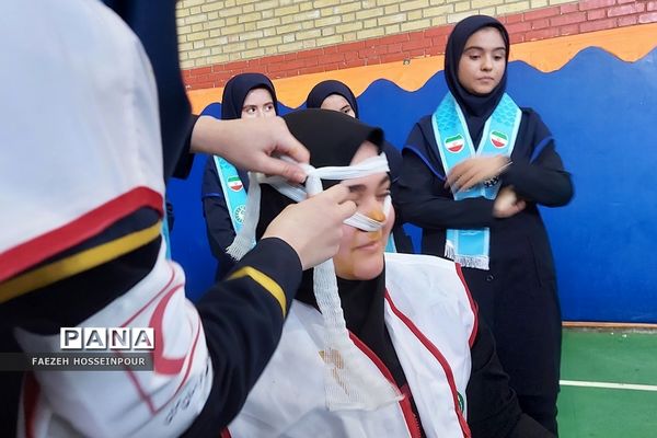 مانور یاوران انقلاب در بهارستان دو