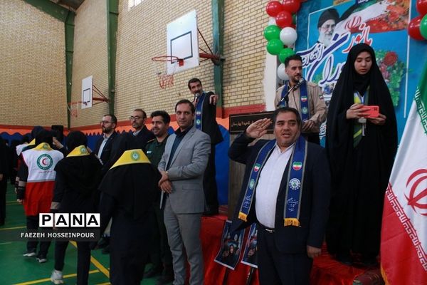 مانور یاوران انقلاب در بهارستان دو