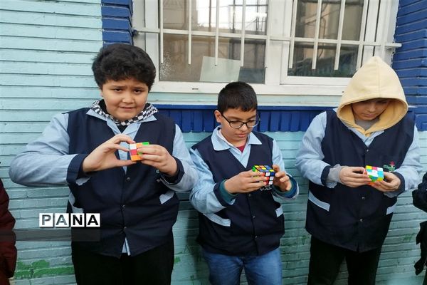 جشنواره فرهنگی ورزشی دهه فجر دبستان تربیت منطقه دو تهران