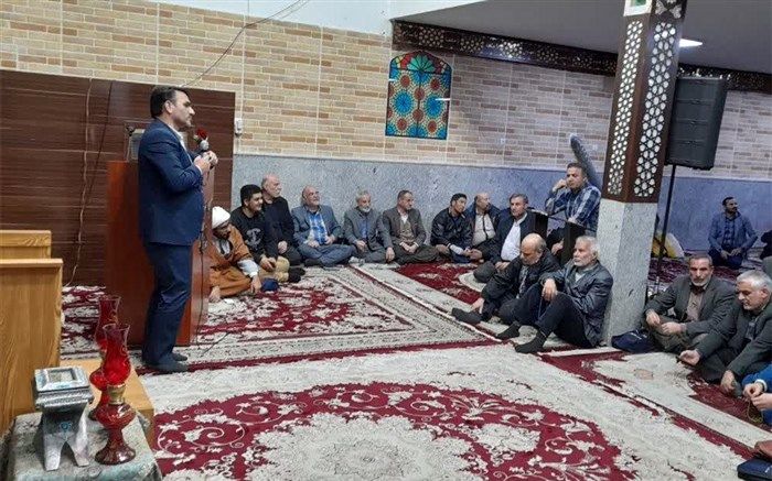 برگزاری جلسه پرسش و پاسخ با مسئولان در مسجد صاحب‌الزمان(عج) شهرستان ملارد/ فیلم