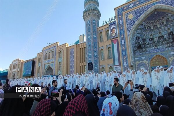 نخستین اجرای سرود »فرمانده مهدی» در مسجد مقدس جمکران-2