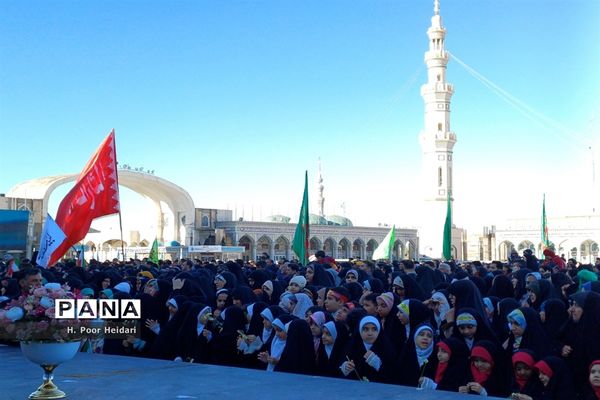 نخستین اجرای سرود »فرمانده مهدی» در مسجد مقدس جمکران-2