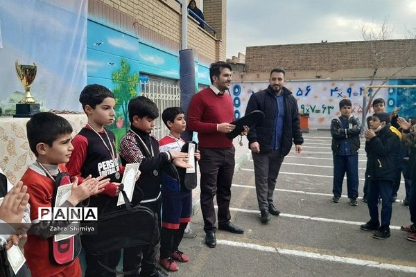 فینال مسابقات جام شهید سلیمانی در دبستان شهید بهشتی یک ناحیه یک شهرری