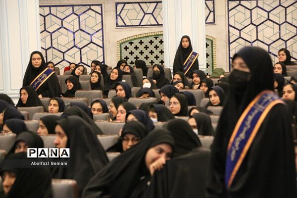 یادواره «پدران آسمانی» در دبیرستان شاهد نجمیه قم -1