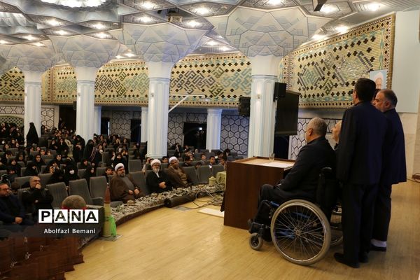 یادواره «پدران آسمانی» در دبیرستان شاهد نجمیه قم -1