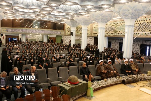 یادواره «پدران آسمانی» در دبیرستان شاهد نجمیه قم -1