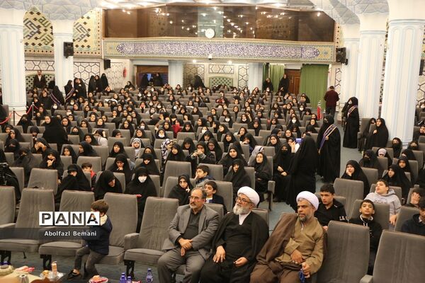 یادواره «پدران آسمانی» در دبیرستان شاهد نجمیه قم -1