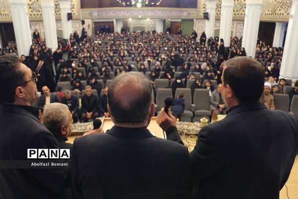 یادواره «پدران آسمانی» در دبیرستان شاهد نجمیه قم -1