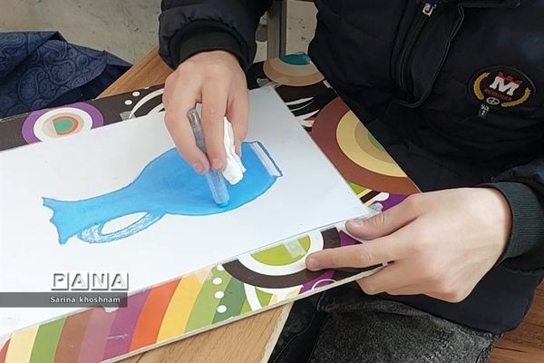 راستی آزمایی چهل و دومین مسابقات فرهنگی هنری رشته هنرهای دستی تجسمی مقطع ابتدایی