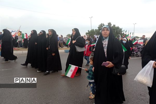 راهپیمایی ۲۲ بهمن در بندرعباس