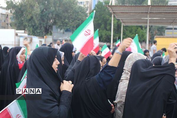 راهپیمایی ۲۲ بهمن در بندرعباس