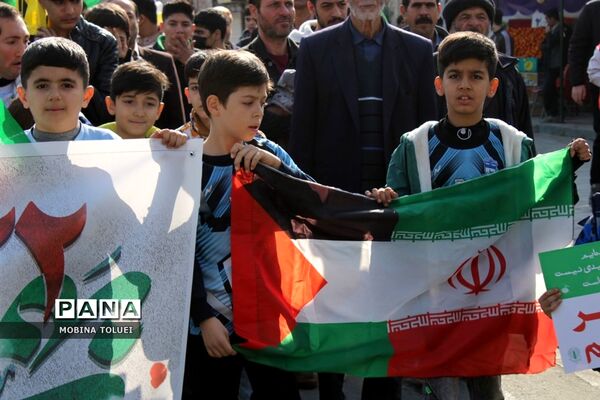 راهپیمایی گرامیداشت سالروز پیروزی انقلاب اسلامی در ناحیه یک بهارستان
