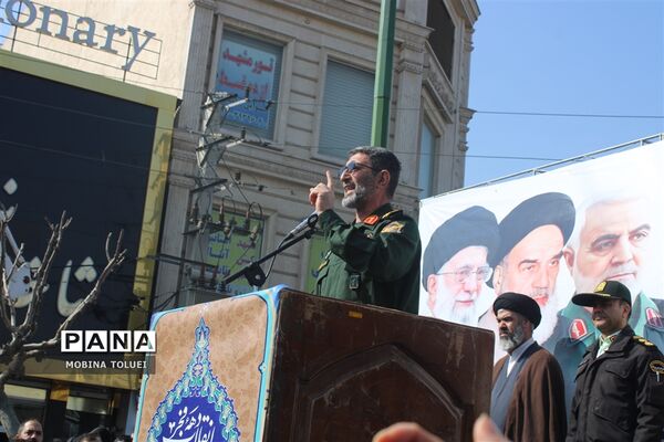 راهپیمایی گرامیداشت سالروز پیروزی انقلاب اسلامی در ناحیه یک بهارستان