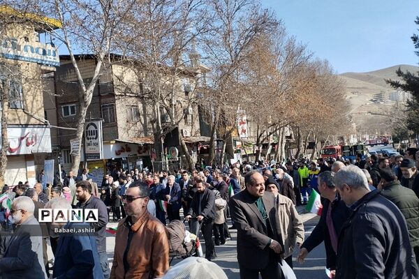 راهپیمایی ۲۲ بهمن در رودهن