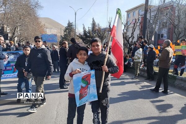 راهپیمایی ۲۲ بهمن در رودهن