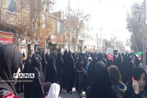 راهپیمایی ۲۲ بهمن در پیشوا
