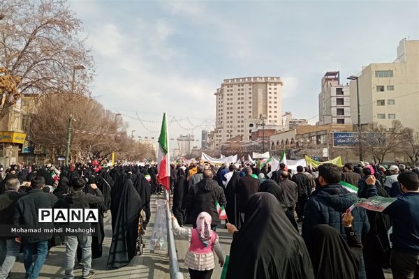 برگزاری راهپیمایی 22 بهمن‌ماه در کاشمر