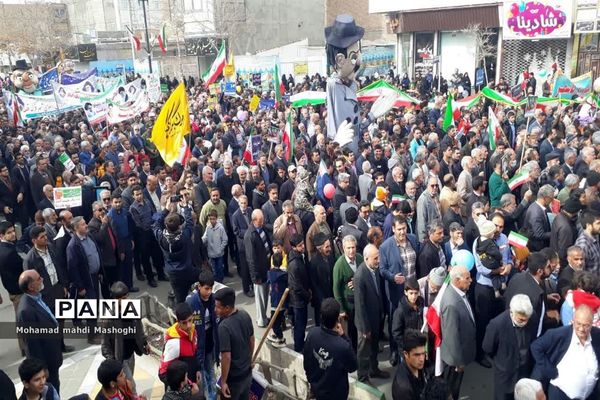 برگزاری راهپیمایی 22 بهمن‌ماه در کاشمر