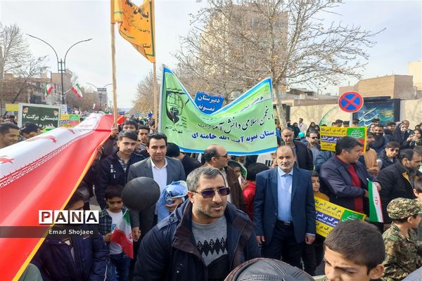 برگزاری راهپیمایی 22 بهمن‌ماه در کاشمر