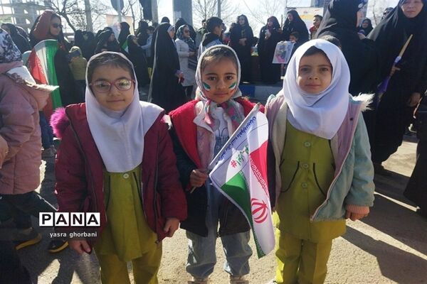 راهپیمایی ۲۲ بهمن در شیروان