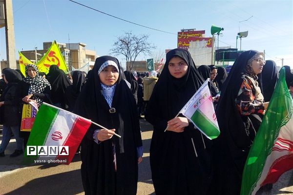 راهپیمایی ۲۲ بهمن در شیروان