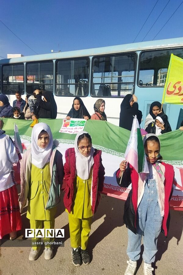 راهپیمایی ۲۲ بهمن در شیروان