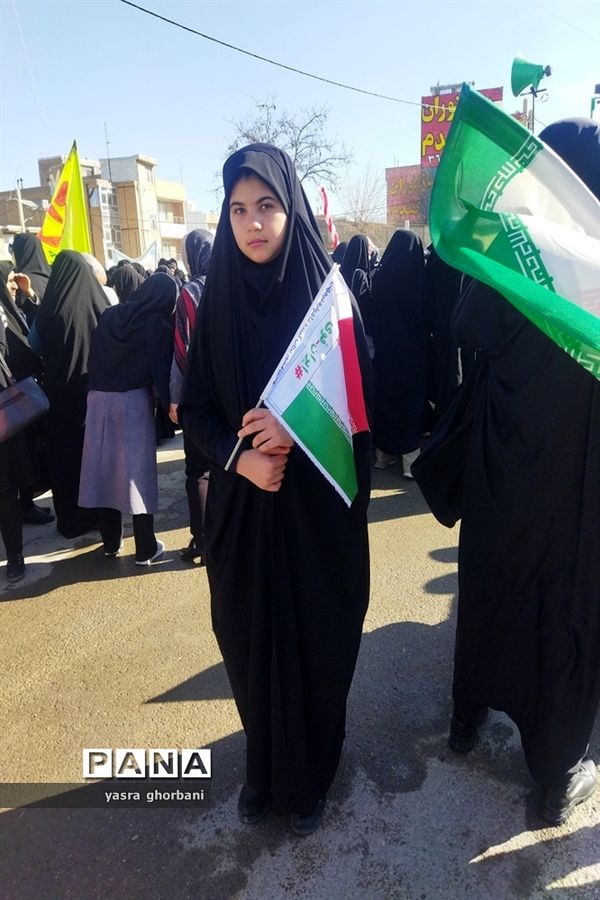 راهپیمایی ۲۲ بهمن در شیروان