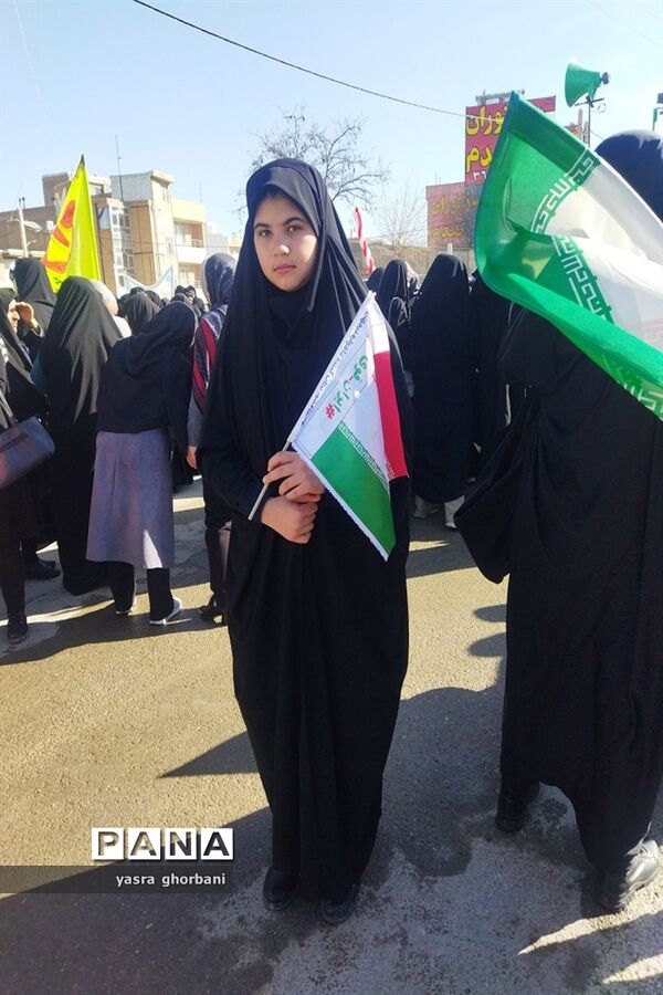 راهپیمایی ۲۲ بهمن در شیروان
