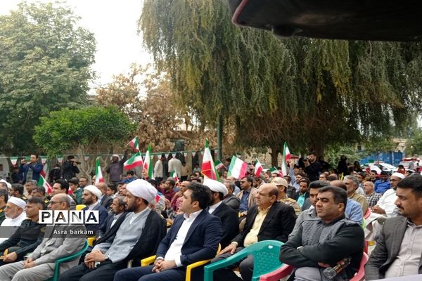 خلق حماسه توسط مردم بندر خمیر