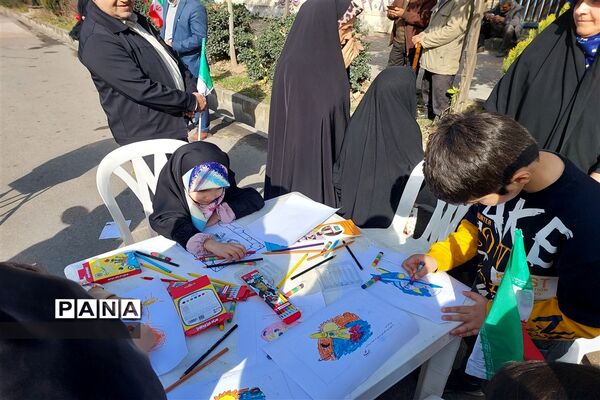 راهپیمایی ۲۲ بهمن در شهرستان قائمشهر