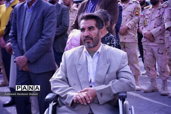 راهپیمایی ۲۲ بهمن در شهرستان زابل