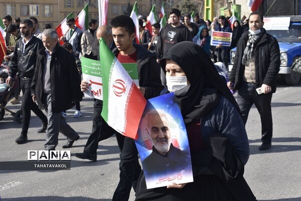 راهپیمایی ۲۲ بهمن شهرستان پردیس