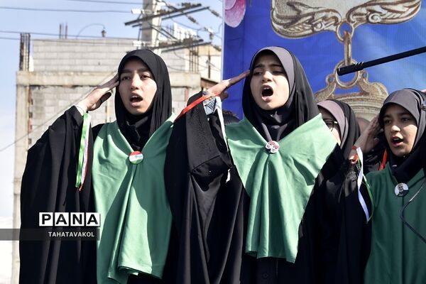 راهپیمایی ۲۲ بهمن شهرستان پردیس