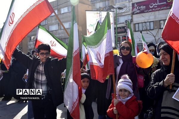 راهپیمایی ۲۲ بهمن شهرستان پردیس