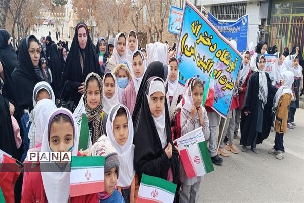 راهپیمایی 22 بهمن شهرستان خواف