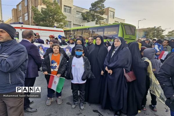 راهپیمایی مردم  خراسان جنوبی  در ۲۲ بهمن