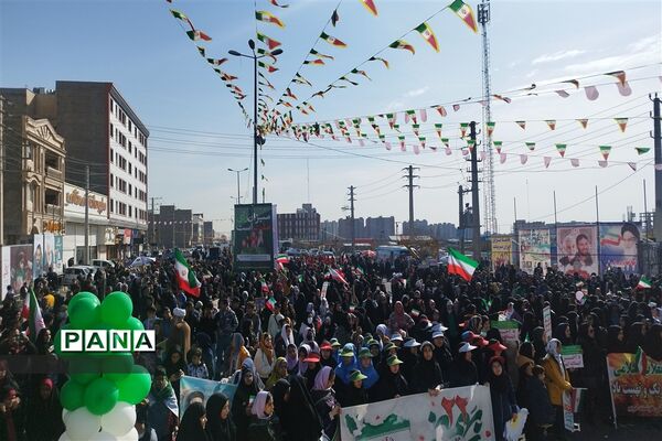 راهپیمایی باشکوه یوم‌الله ۲۲ بهمن در شهرستان ملارد