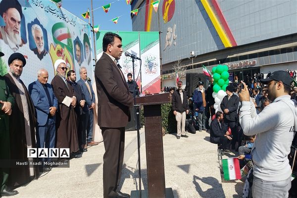 راهپیمایی باشکوه یوم‌الله ۲۲ بهمن در شهرستان ملارد