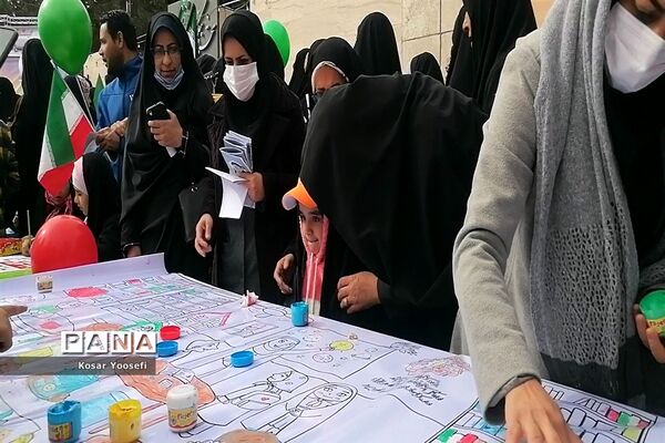 حضور مردم غیور بیرجندی در راهپیمایی یوم الله 22 بهمن